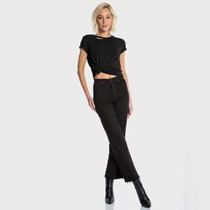 N:philanthropy Women's Black Harlow Tee In Size  M